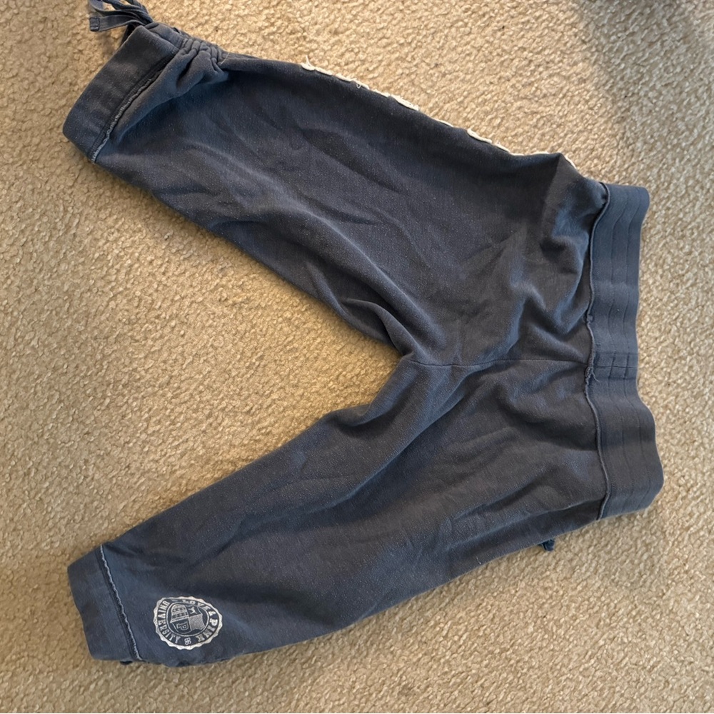 Victoria’s Secret PINK cropped sweatpants.